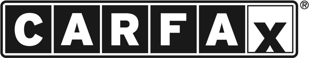 carfax logo in black and white